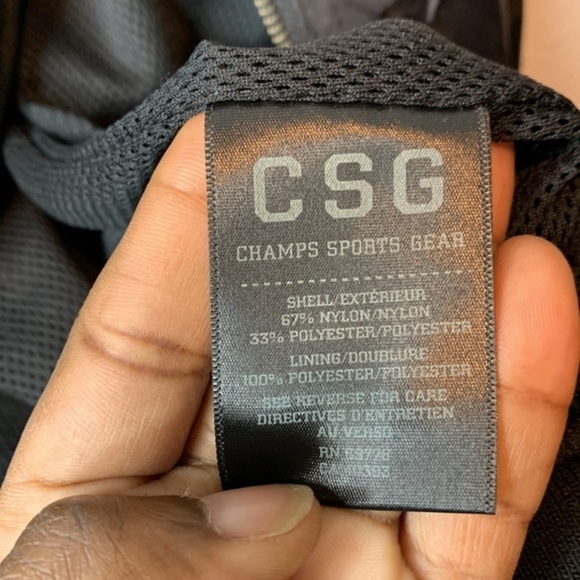 CSG Champs Sports Gear Men’s Lightweight Jacket sz XL/TG - Picture 7 of 7